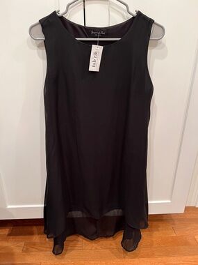 Savannah Black High-Low Dress